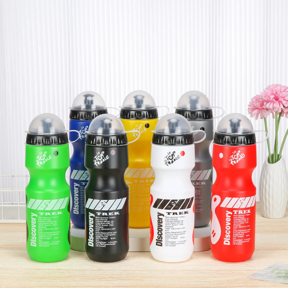 Gourde pour velo blanche anti fuite - 750ML
