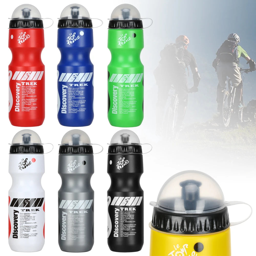 Gourde pour velo blanche anti fuite - 750ML