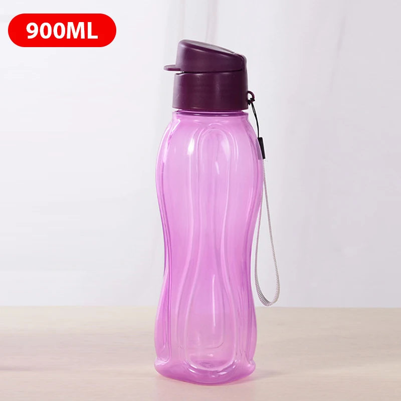 Gourde violette de sport en plastique 900mL