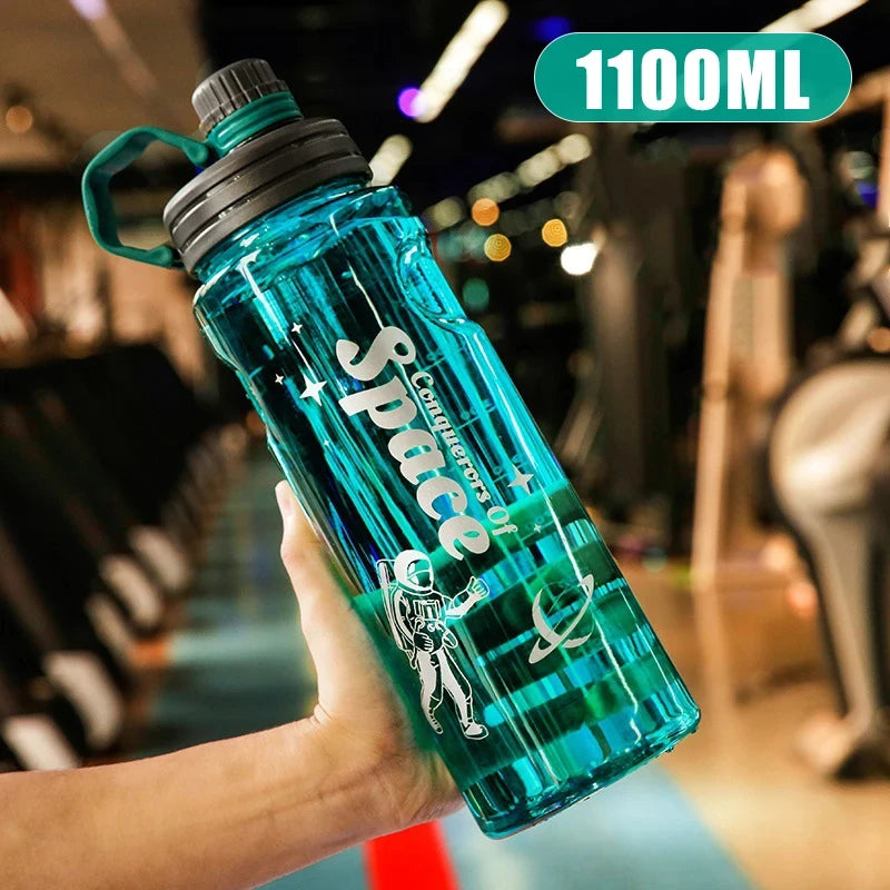 Gourde bleue pour le sport avec filtre sans BPA - 3L