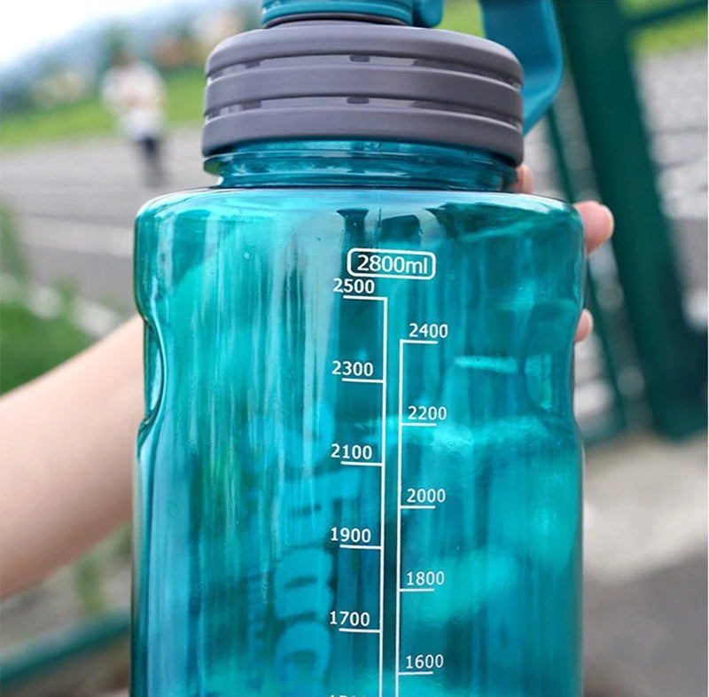 Gourde bleue pour le sport avec filtre sans BPA - 3L
