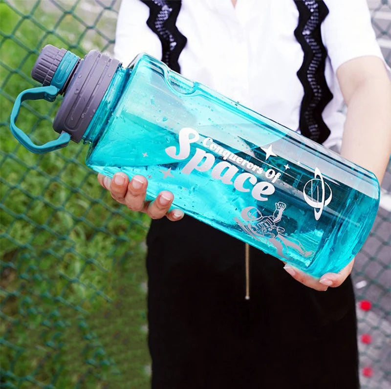 Gourde bleue pour le sport avec filtre sans BPA - 1100ML